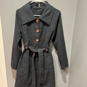 Pink Blush maternity coat